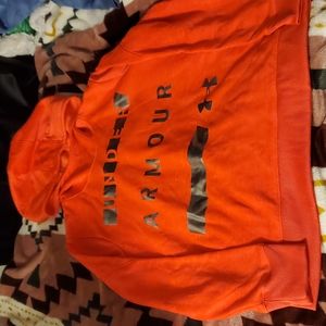 🌻Orange Under Amour Hoodie  Brand New!!